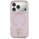 3. Karl Lagerfeld IML K Head Logo MagSafe Case for iPhone 17 Pro Max - Pink