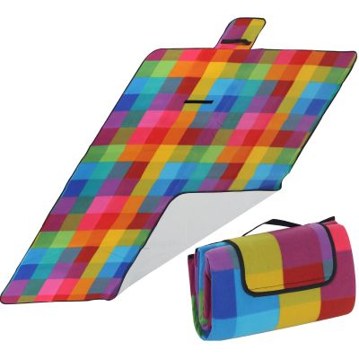 3. BEACH AND PICNIC BLANKET 170x150CM WITH ALU COATING ENERO CAMP 1064093