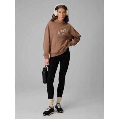 4. Women's loose sweatshirt with hood 4F 4FRSS26TSWSF2836-83S