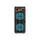7. Denver BPS-355 portable / party speaker, Party Speaker, Black, 16 W
