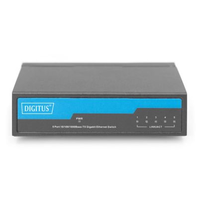 4. Digitus Gigabit Network Switch, 5-Port, Unmanaged