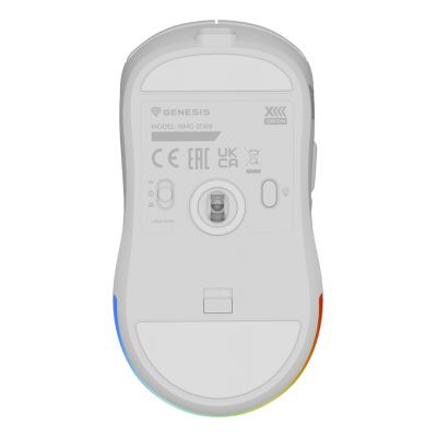 11. GENESIS Zircon XIII Gaming Mouse Ambidextrous RF Wireless + USB Type-C Optical 26000 DPI