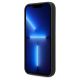 5. BMW Silicone Blue&Red Stripes M Collection Case for iPhone 15 Pro Max - Black