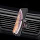 9. Gravity smartphone car holder for air vent with air freshener silver (YC06)