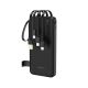 Dudao K11 10000mAh Powerbank with Built-in Cables - Black