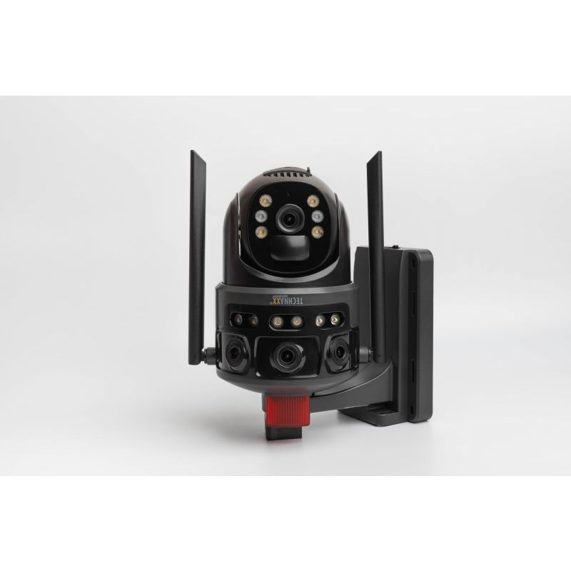 10. Dual 4G Outdoor Camera 3MP+3MP + Solar Panel Technaxx TX-329