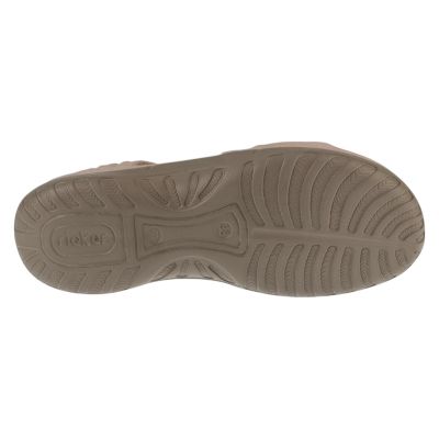 4. Rieker Sandals 64850-31 Beige 36