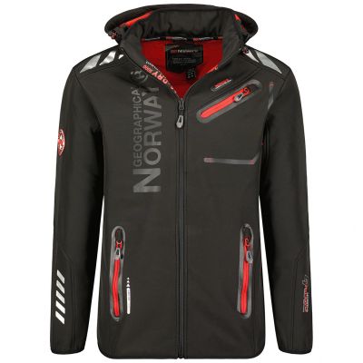 Geographical Norway Softshell Jacket Royaute DB 068 M WY2000H/GN/Black / Red