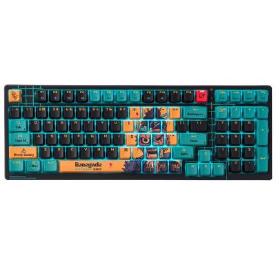 5. A4Tech Bloody S98 Sport Lime Wired Mechanical Keyboard