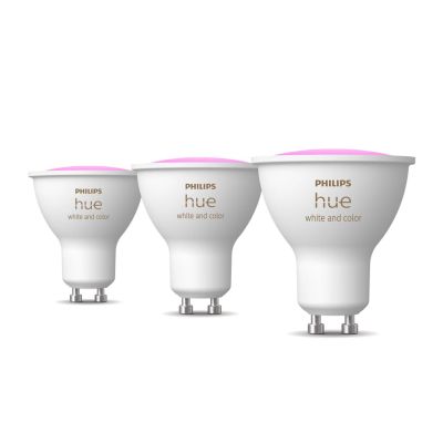 Philips Hue White and color ambiance Smart spotlight GU10 (3-pack)