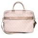 3. Guess 4G Big Logo bag for a 16'' laptop - pink