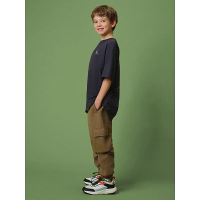 4. Boys' cargo sweatpants 4F 4FJRSS26TTROM1882-82S