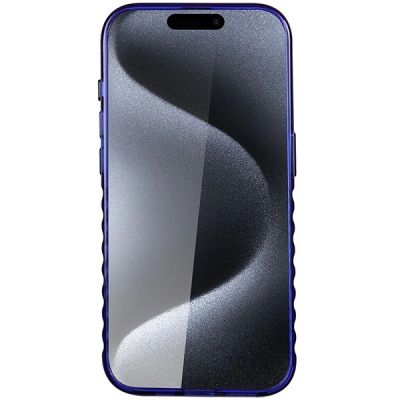 4. Audi IML Big Logo MagSafe case for iPhone 15 Pro Max - blue