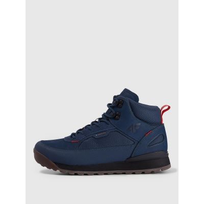 6. HEX men's leather winter boots 4F 4FRAW25FWINM059-30S