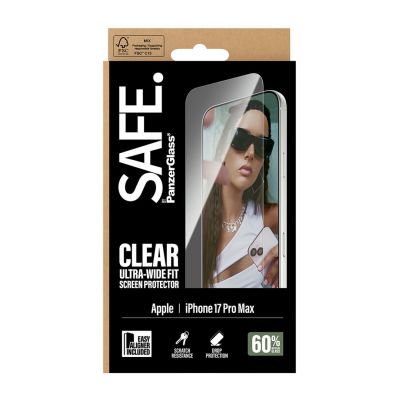4. PanzerGlass Screen Protector | Apple | iPhone 17 Pro Max | Transparent | Ultra-Wide Fit with EasyAligner