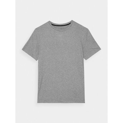 6. Men's quick-drying regular training T-shirt 4F 4FWAW24TFTSM1003-25M