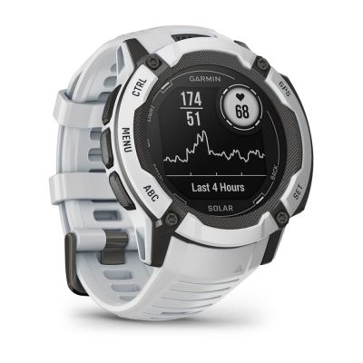 16. Garmin Instinct 2X Solar Whitestone Watch