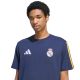 4. Adidas Real Madrid Men's T-Shirt Navy Blue KG2944