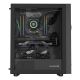 13. NATEC GENESIS DIAXID 605F MIDI TOWER USB-C GAMING CASE WITH WINDOW BLACK