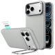 ESR Leather Kickstand MagSafe Case for iPhone 18 Pro Max / 17 Pro Max - Gray