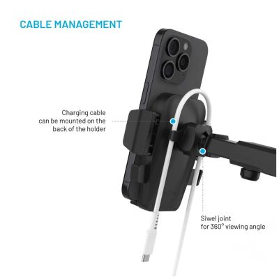 3. FIXED FIXICQ-XXL-BK Passive Holder Mobile Phone/Smartphone Black