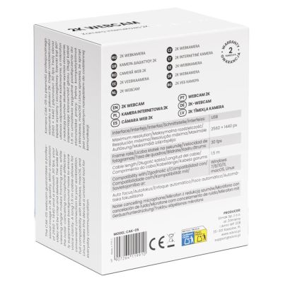 6. SAVIO WEBCAM 2K CAK-05