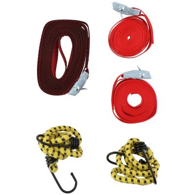 27. TRANSPORT TIGHTENING BELT WITH TENSIONER AND RUBBER 5 PCS DUNLOP