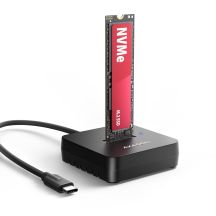 Axagon ADSA-M2C11L Hard Drive Docking Station USB 3.2 Gen 2 (3.1 Gen 2) Type-C Black