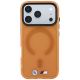 3. BMW M IML Frosted Metal Logo & Trims MagSafe Case for iPhone 17 Pro Max / 18 Pro Max - Orange