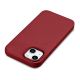 11. iCarer Case Leather case cover made of natural leather for iPhone 14 Plus red (compatible with MagSafe)