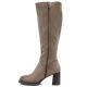 3. Women’s Khaki Heeled Boots Potocki SZ12861