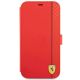 2. Ferrari FESAXFLBKP13SRE iPhone 13 mini 5.4" red/red book On Track Carbon Stripe