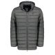Geographical Norway men's jacket AMIGOMAP LONG HOOD DB DGREY MEN 233 DARK GRAY (WZ5086H/GN-GRIS FONCÉ)