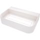 Granite countertop washbasin with space for a tap - with a cover