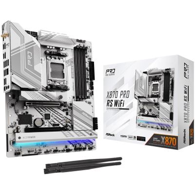 8. ASRock X870 Pro RS WiFi Motherboard