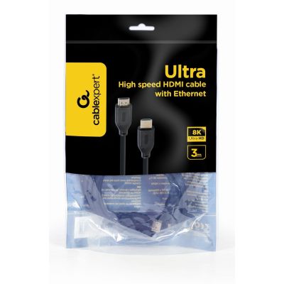 7. GEMBIRD HDMI CABLE ULTRA HIGH SPEED ETHERNET 8K 3M