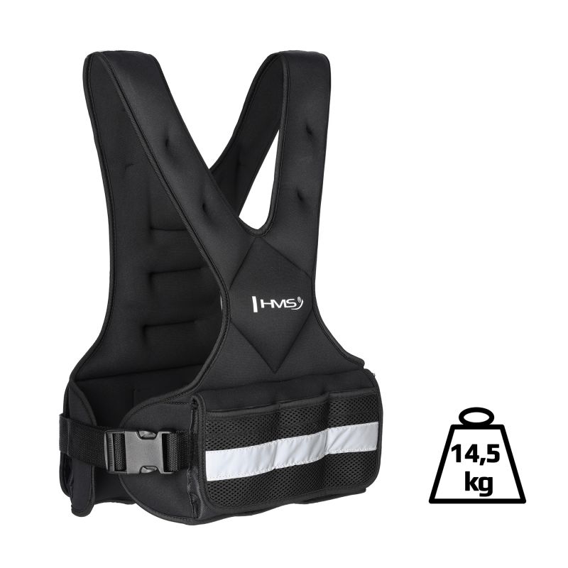 13. KOR15 ADJUSTABLE WEIGHTED VEST 14.5KG HMS