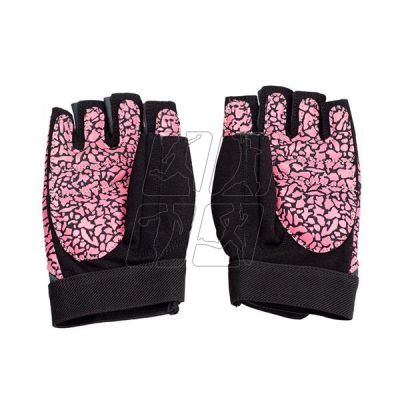 2. Gloves for the gym Pink / Gray W HMS RST03 rM