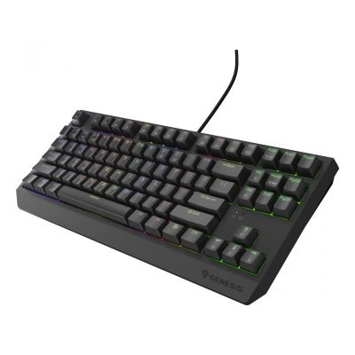 15. GENESIS Thor 230 TKL Gaming Keyboard USB QWERTY US English Black