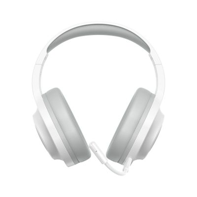 3. QCY Heroad V200 Tri-Mode Gaming Headphones with 7.1 Sound, 240h Battery, and Detachable Microphone - White