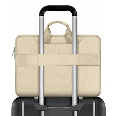 6. 15-16 Tech-Protect Pocket Laptop Bag - Beige
