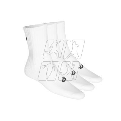 Asics 3PPK Crew Sock U 155204-0001 socks