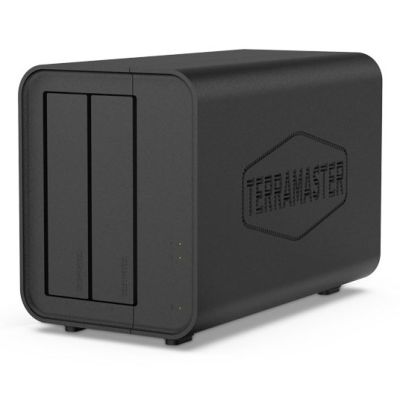 4. TerraMaster D5 HYBRID Desktop Black Disk Array