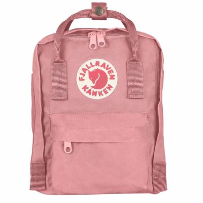 Fjällräven Kanken Mini Backpack Hiking Backpack Pink Vinylon