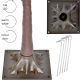 4. DECORATIVE TREE 144 LED 150 CM BROWN