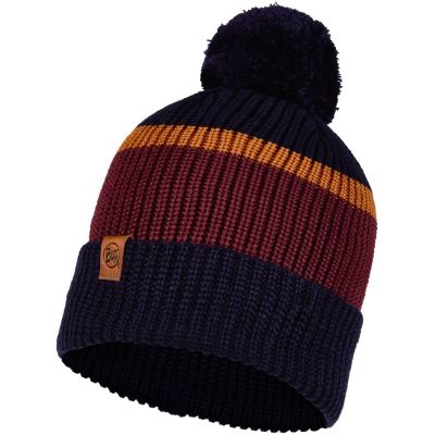 BUFF KNITTED HAT ELON NIGHT BLUE Beanie – one size