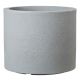 2. FLOWERPOT PLASTIC 130/50 STONY GRAY D50