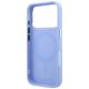 7. Karl Lagerfeld with Ring Stand 360 Karl Head Pin MagSafe Case for iPhone 18 Pro / 17 Pro - Light Blue
