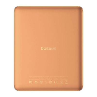 4. Baseus Blade2 12000mAh 65W Powerbank with Digital Display (with Baseus Mini White Series USB-C - USB-C 100W (20V/5A) 50cm White Cable) - Orange