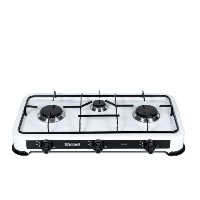 4. PROMIS 3-BURNER GAS STOVE, WHITE KG300B